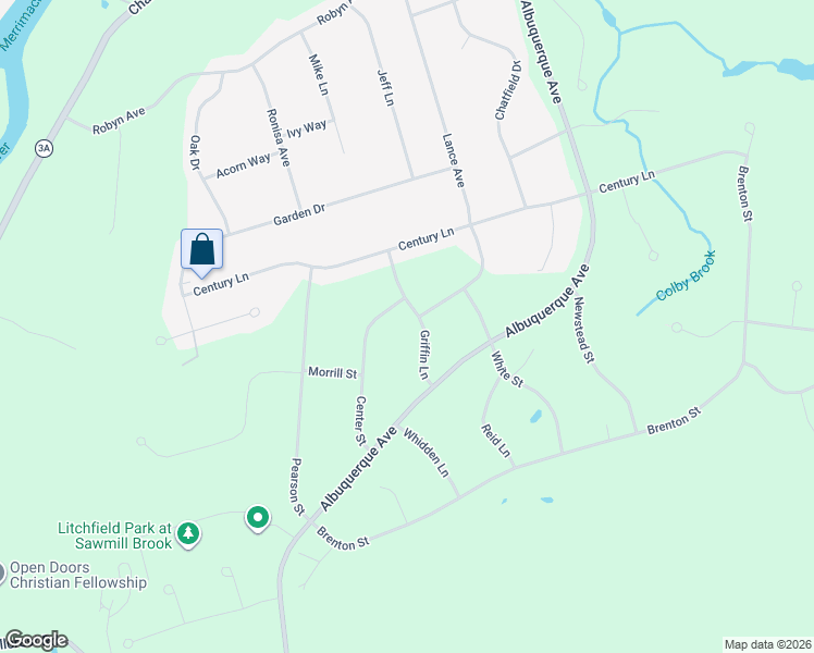 map of restaurants, bars, coffee shops, grocery stores, and more near 10 Griffin Lane in Litchfield