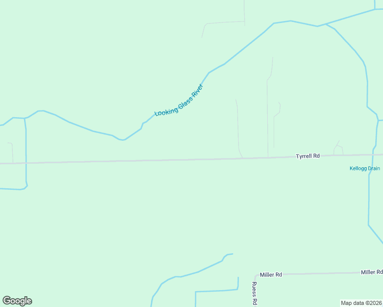 map of restaurants, bars, coffee shops, grocery stores, and more near 4264 Tyrrell Road in Owosso