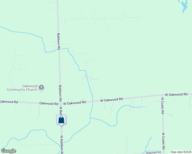 map of restaurants, bars, coffee shops, grocery stores, and more near 3200 Bayliss Drive in Oakland County