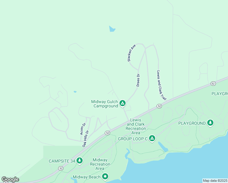 map of restaurants, bars, coffee shops, grocery stores, and more near 180 Kniest Avenue in Yankton
