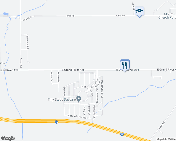 map of restaurants, bars, coffee shops, grocery stores, and more near 115 Evergreen Circle in Portland