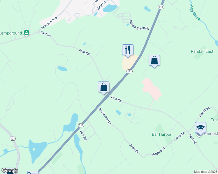 map of restaurants, bars, coffee shops, grocery stores, and more near 144 East Road in Hampstead