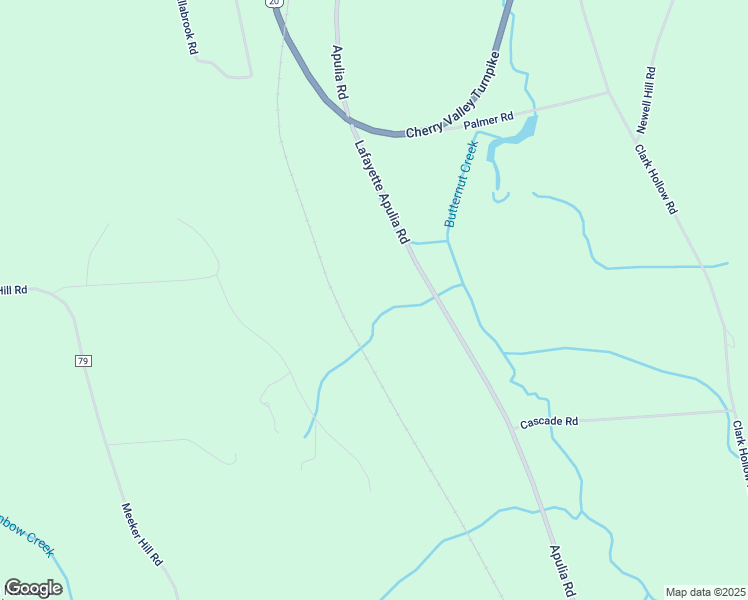 map of restaurants, bars, coffee shops, grocery stores, and more near 2091 Apulia Road in LaFayette
