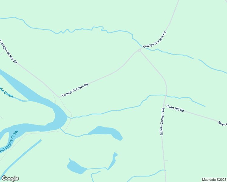 map of restaurants, bars, coffee shops, grocery stores, and more near 409 Youngs Corners Road in Amsterdam