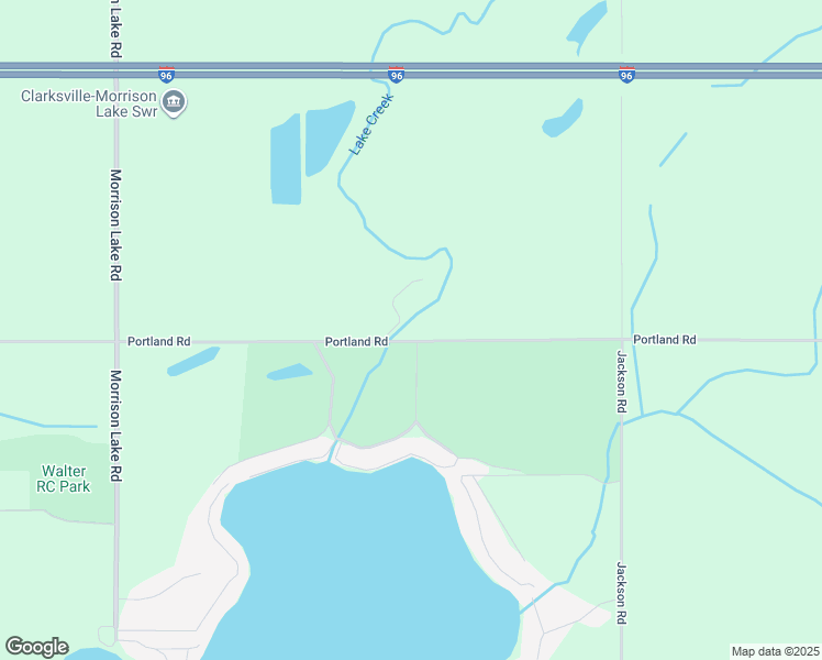 map of restaurants, bars, coffee shops, grocery stores, and more near 6322 Portland Road in Saranac