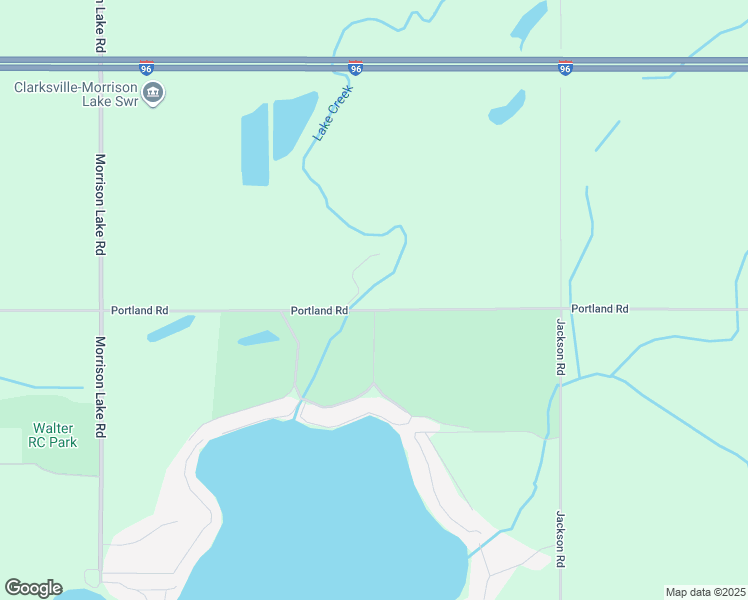 map of restaurants, bars, coffee shops, grocery stores, and more near 6322 Portland Road in Saranac