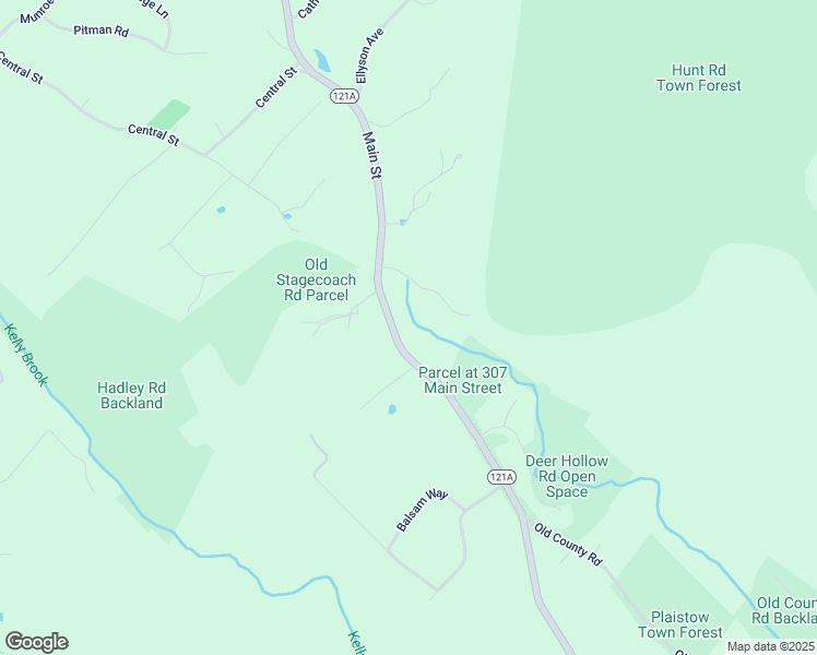 map of restaurants, bars, coffee shops, grocery stores, and more near 313 1/2 Main Street in Plaistow