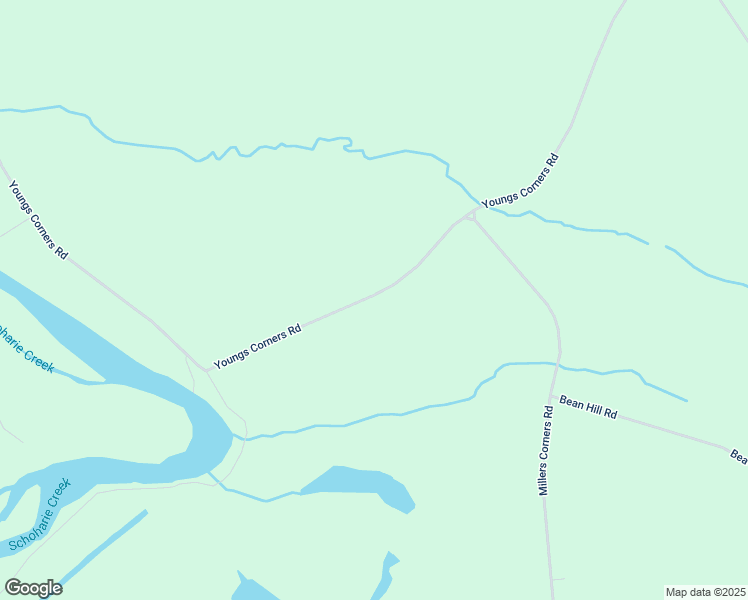 map of restaurants, bars, coffee shops, grocery stores, and more near 409 Youngs Corners Road in Amsterdam