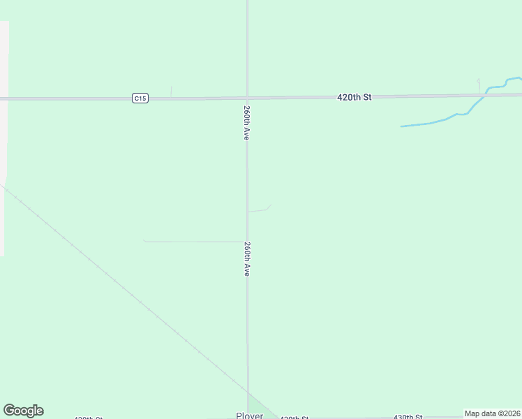 map of restaurants, bars, coffee shops, grocery stores, and more near 42320 260th Avenue in Rolfe