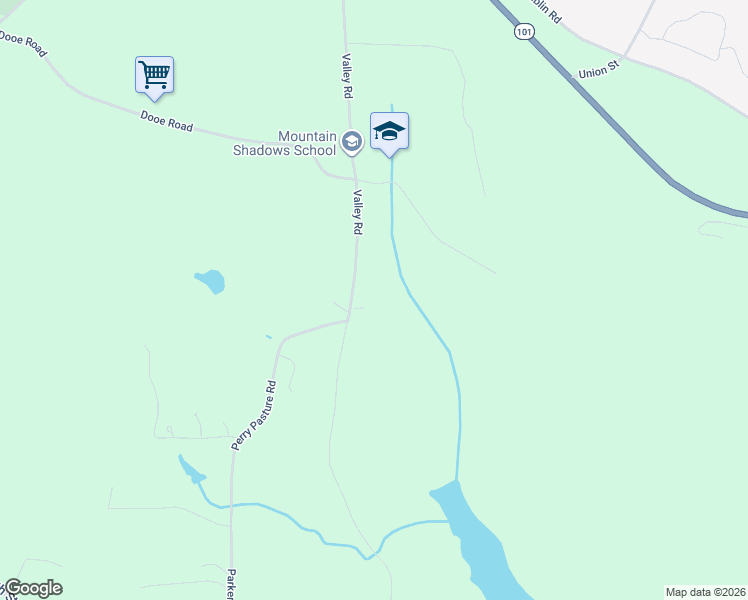 map of restaurants, bars, coffee shops, grocery stores, and more near 207 Valley Road in Dublin