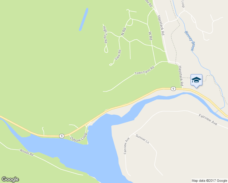 map of restaurants, bars, coffee shops, grocery stores, and more near 92 Town Farm Road in Wilmington