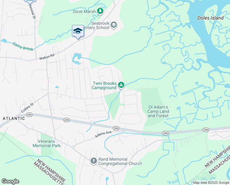 map of restaurants, bars, coffee shops, grocery stores, and more near 211 Lower Collins Street in Seabrook