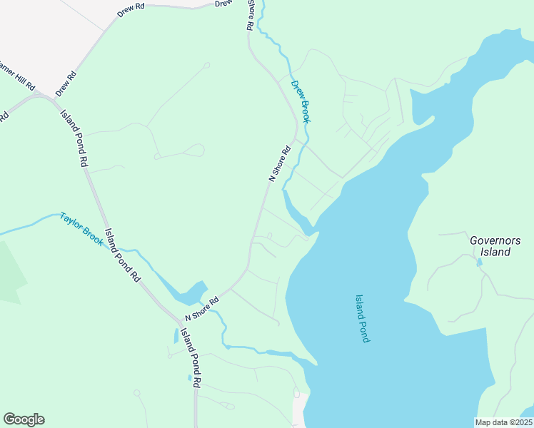 map of restaurants, bars, coffee shops, grocery stores, and more near 131 North Shore Road in Derry