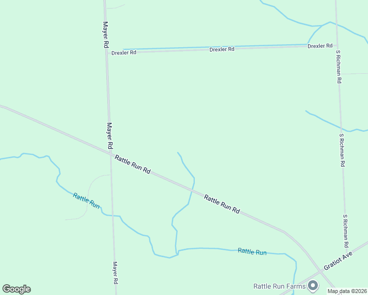 map of restaurants, bars, coffee shops, grocery stores, and more near 7430 Rattle Run Road in Saint Clair