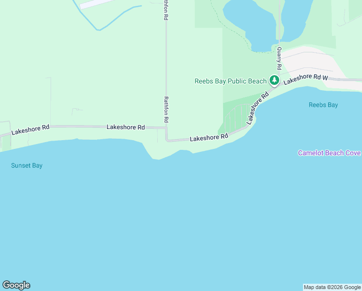 map of restaurants, bars, coffee shops, grocery stores, and more near 10781 Lakeshore Road in Regional Municipality of Niagara