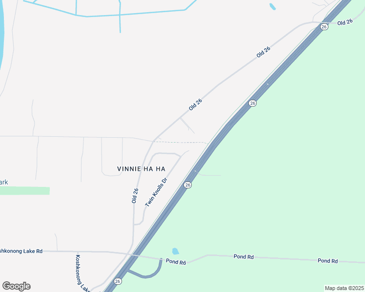 map of restaurants, bars, coffee shops, grocery stores, and more near N875 Twin Knolls Drive in Fort Atkinson
