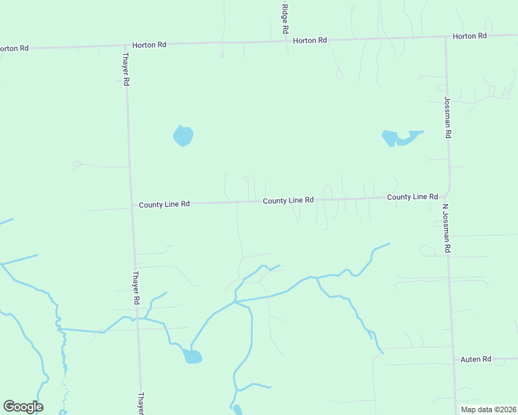 map of restaurants, bars, coffee shops, grocery stores, and more near 10210 County Line Road in Ortonville