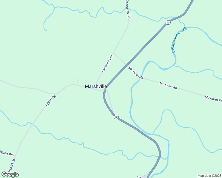 map of restaurants, bars, coffee shops, grocery stores, and more near 103 Old Route 10 in Canajoharie