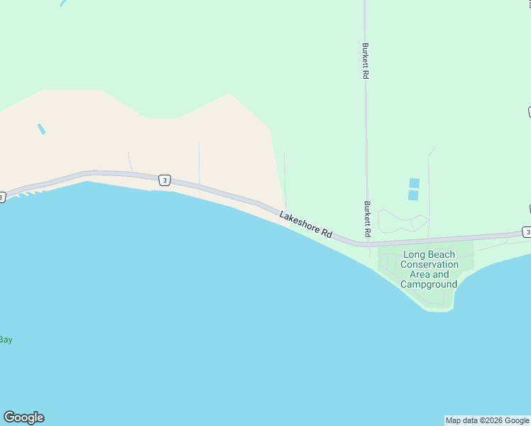 map of restaurants, bars, coffee shops, grocery stores, and more near 13165 Lakeshore Road in Wainfleet