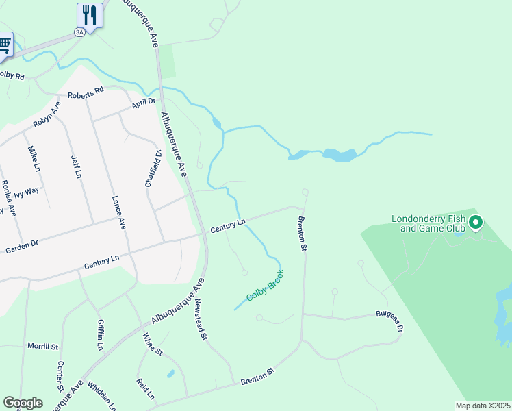 map of restaurants, bars, coffee shops, grocery stores, and more near 21 Bristol Way in Litchfield