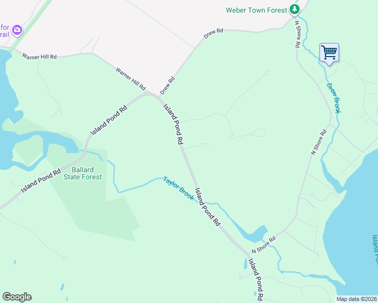 map of restaurants, bars, coffee shops, grocery stores, and more near 278 Island Pond Road in Derry