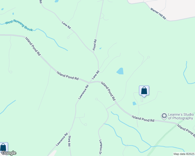 map of restaurants, bars, coffee shops, grocery stores, and more near 100 Lane Road in Derry