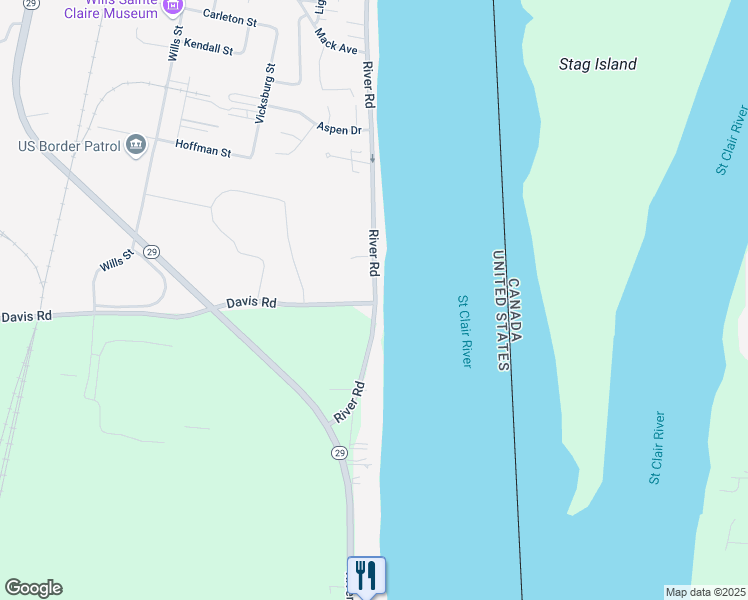 map of restaurants, bars, coffee shops, grocery stores, and more near 2790 River Road in Marysville