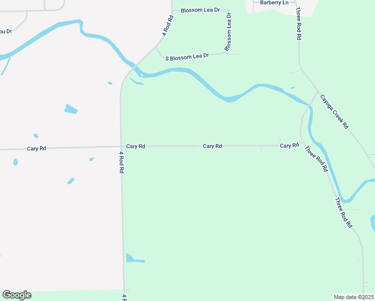 map of restaurants, bars, coffee shops, grocery stores, and more near 12191 Cary Road in Alden