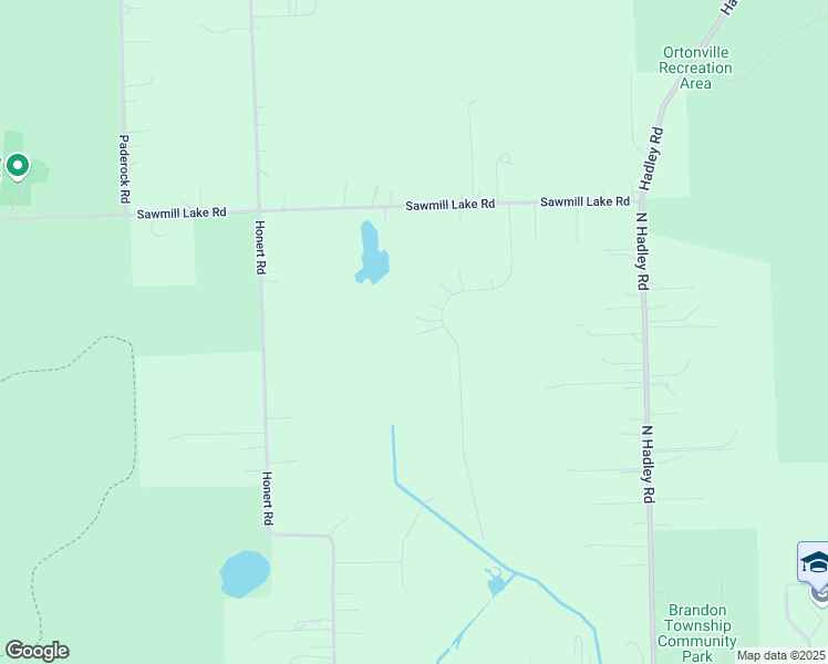 map of restaurants, bars, coffee shops, grocery stores, and more near 824 Nelson William Drive in Brandon Township