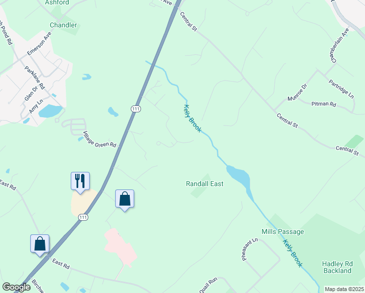 map of restaurants, bars, coffee shops, grocery stores, and more near 35 Starwood Drive in Hampstead