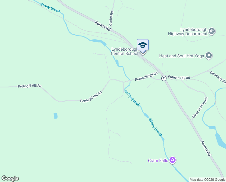map of restaurants, bars, coffee shops, grocery stores, and more near 83 Pettingill Hill Road in Lyndeborough