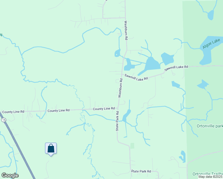 map of restaurants, bars, coffee shops, grocery stores, and more near 10448 Washburn Road in Genesee County