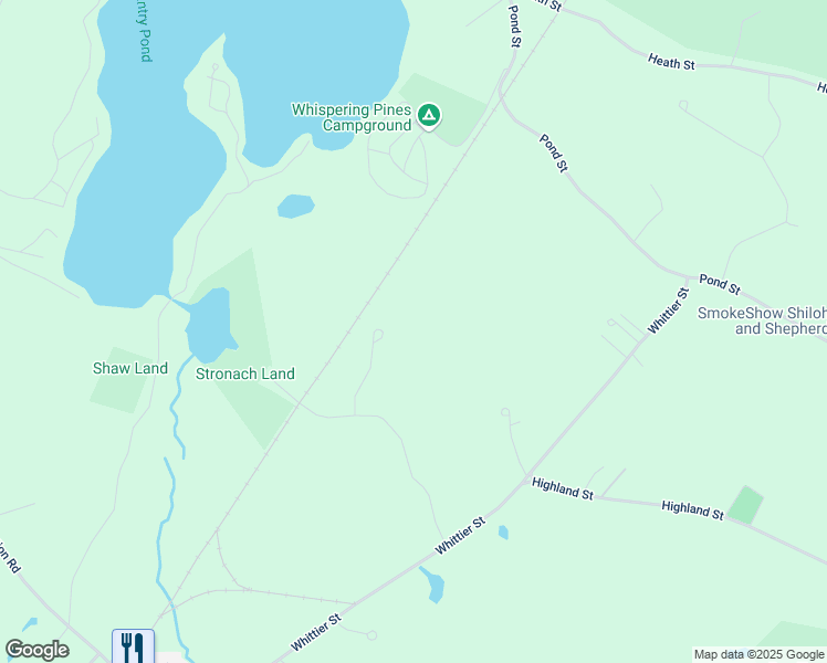map of restaurants, bars, coffee shops, grocery stores, and more near 9 Laura Lane in Newton