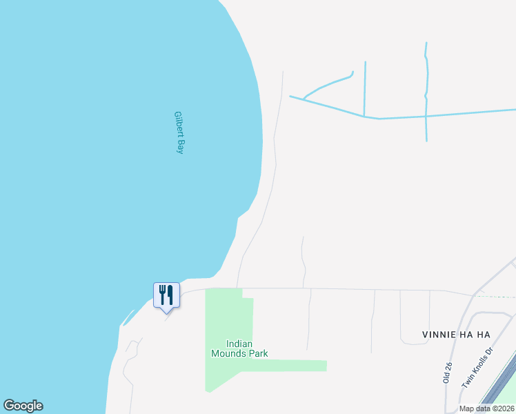 map of restaurants, bars, coffee shops, grocery stores, and more near N1001 Vinnie Haha Road in Fort Atkinson