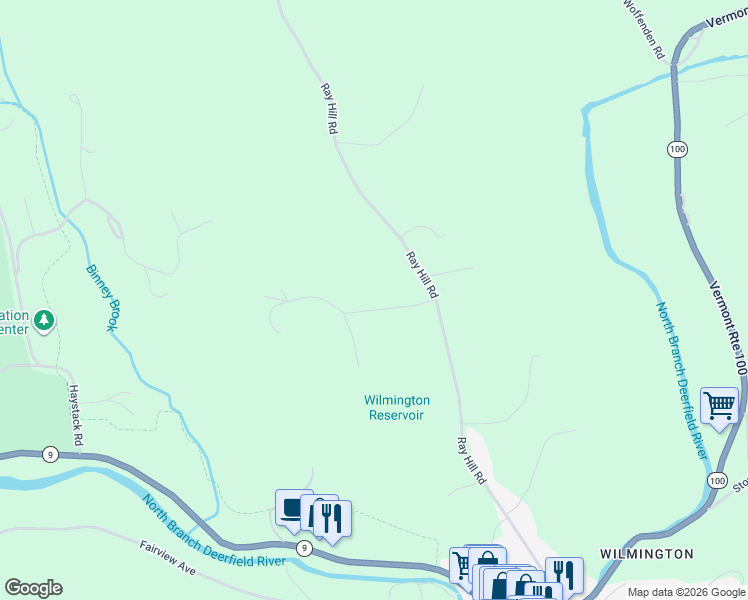 map of restaurants, bars, coffee shops, grocery stores, and more near 25 Wilmington Heights in Wilmington