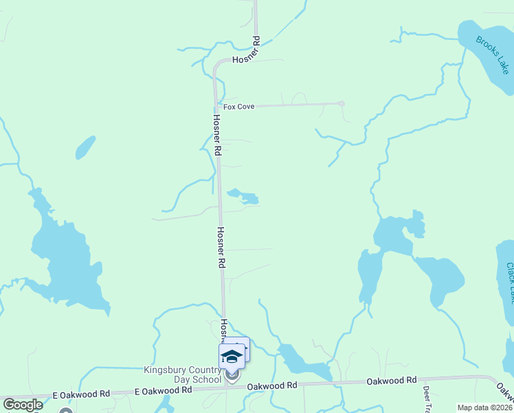 map of restaurants, bars, coffee shops, grocery stores, and more near 5560 Hosner Road in Oakland County