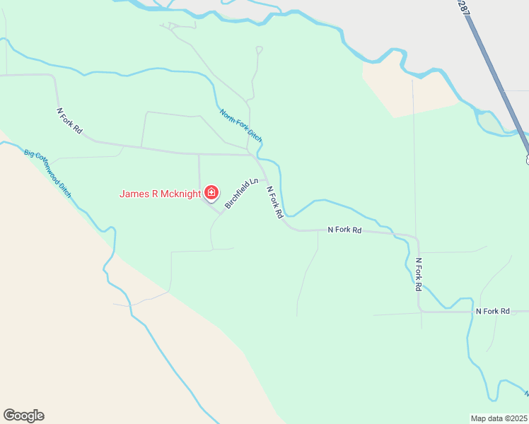 map of restaurants, bars, coffee shops, grocery stores, and more near 119 North Fork Road in Lander