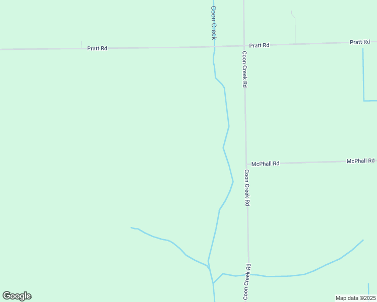 map of restaurants, bars, coffee shops, grocery stores, and more near 79099 Coon Creek Road in Armada