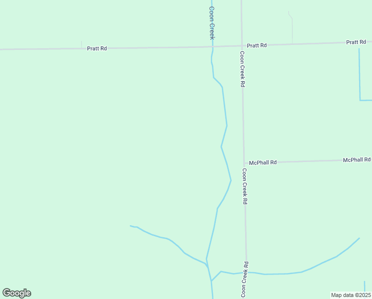 map of restaurants, bars, coffee shops, grocery stores, and more near 79099 Coon Creek Road in Armada