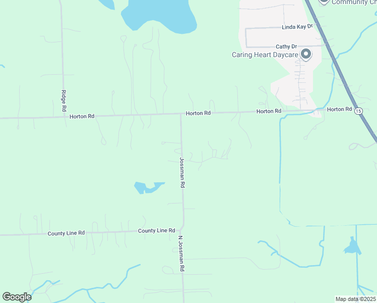 map of restaurants, bars, coffee shops, grocery stores, and more near 11035 Meadow View Drive in Goodrich