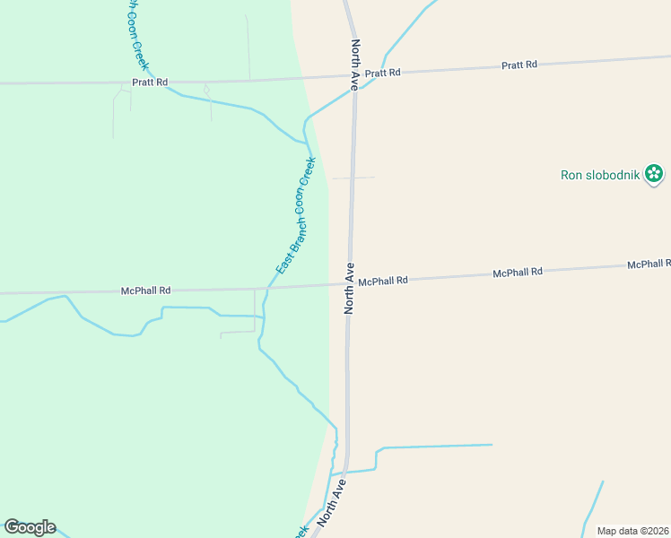 map of restaurants, bars, coffee shops, grocery stores, and more near 23335 McPhall Road in Armada