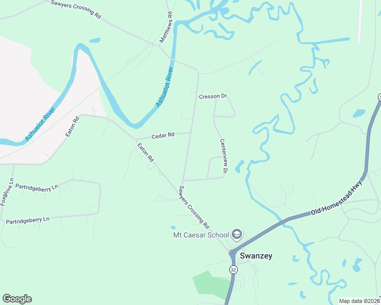 map of restaurants, bars, coffee shops, grocery stores, and more near 101 Sawyers Crossing Road in Swanzey