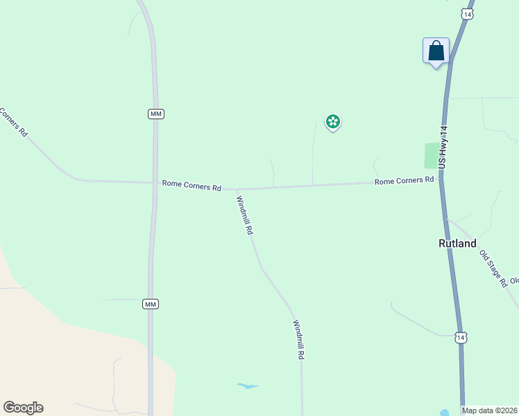 map of restaurants, bars, coffee shops, grocery stores, and more near 4677 Rome Corners Road in Brooklyn