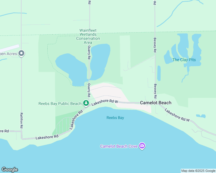 map of restaurants, bars, coffee shops, grocery stores, and more near 10585 Maplewood Drive in Port Colborne
