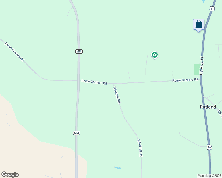 map of restaurants, bars, coffee shops, grocery stores, and more near 4677 Rome Corners Road in Brooklyn