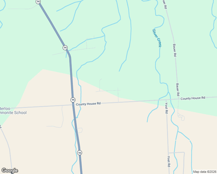 map of restaurants, bars, coffee shops, grocery stores, and more near 1747 Seneca Trail in Waterloo