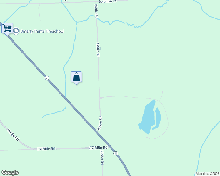 map of restaurants, bars, coffee shops, grocery stores, and more near 79720 Kidder Road in Macomb County
