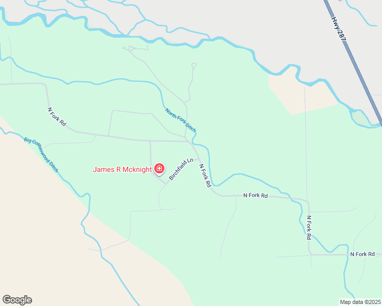 map of restaurants, bars, coffee shops, grocery stores, and more near 119 North Fork Road in Lander