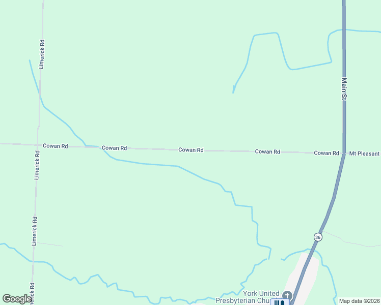 map of restaurants, bars, coffee shops, grocery stores, and more near 2599 Cowan Road in Piffard
