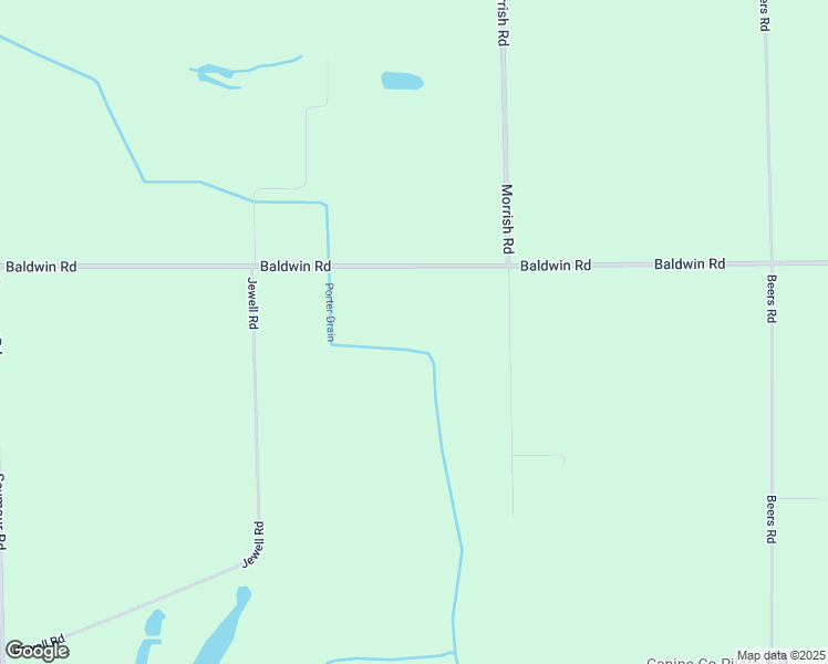 map of restaurants, bars, coffee shops, grocery stores, and more near 8109 Baldwin Road in Swartz Creek